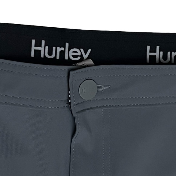 Hurley Mens Performance Stretch Pants Sz 38x30 Blueish Gray Golf - Picture 4 of 13